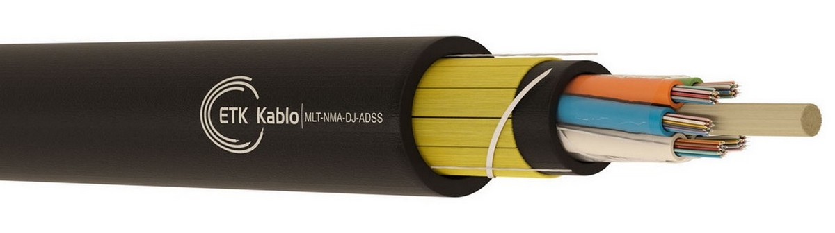 Fibra optica 24 fire Single-Mode, 9500N, cu gel, 100m, ETK SM-MLT-24XFO2x100