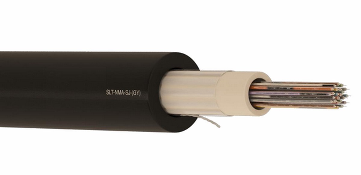 Fibra optica 24 fire Single Mode 1200N cu gel monotube, 100m, ETK SLT-NMA-SJ-24x100
