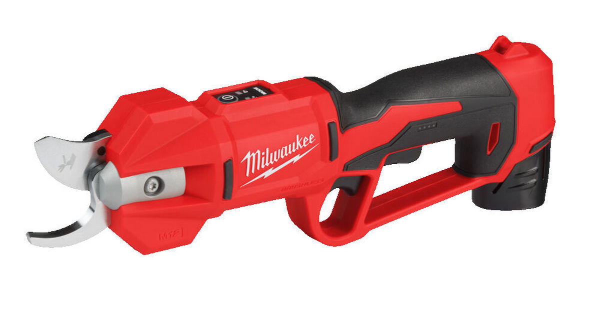 Foarfeca pentru taiat ramuri Milwaukee M12 BLPRS-202, fara perii, 12V, putere taiat ramuri pana la 32 mm, 4933480115