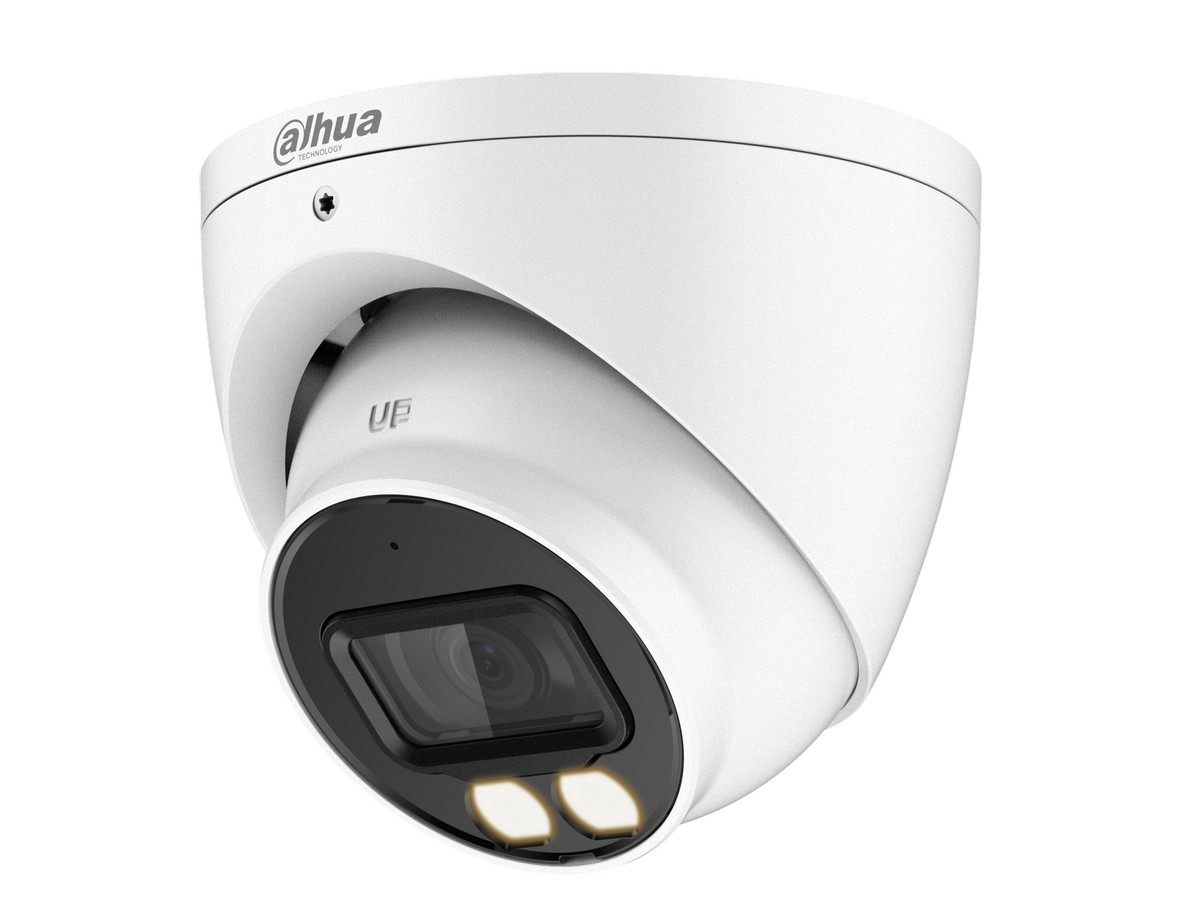 Camera de supraveghere analogica HDCVI, 2MP Full HD, Iluminare duala 40 metri, Microfon, IP67, Dahua HAC-HDW1200T-IL-A-0280B-S6