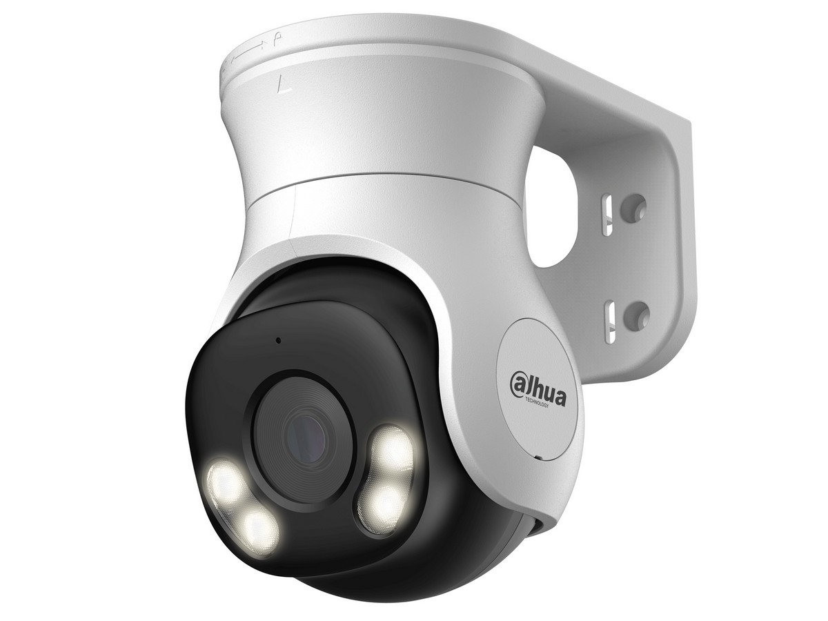 Camera de supraveghere HDCVI Dahua HAC-PT1200A-IL-A-0280B-S6, 2MP, rotire de pe mobil, IR+LED, microfon, IP66