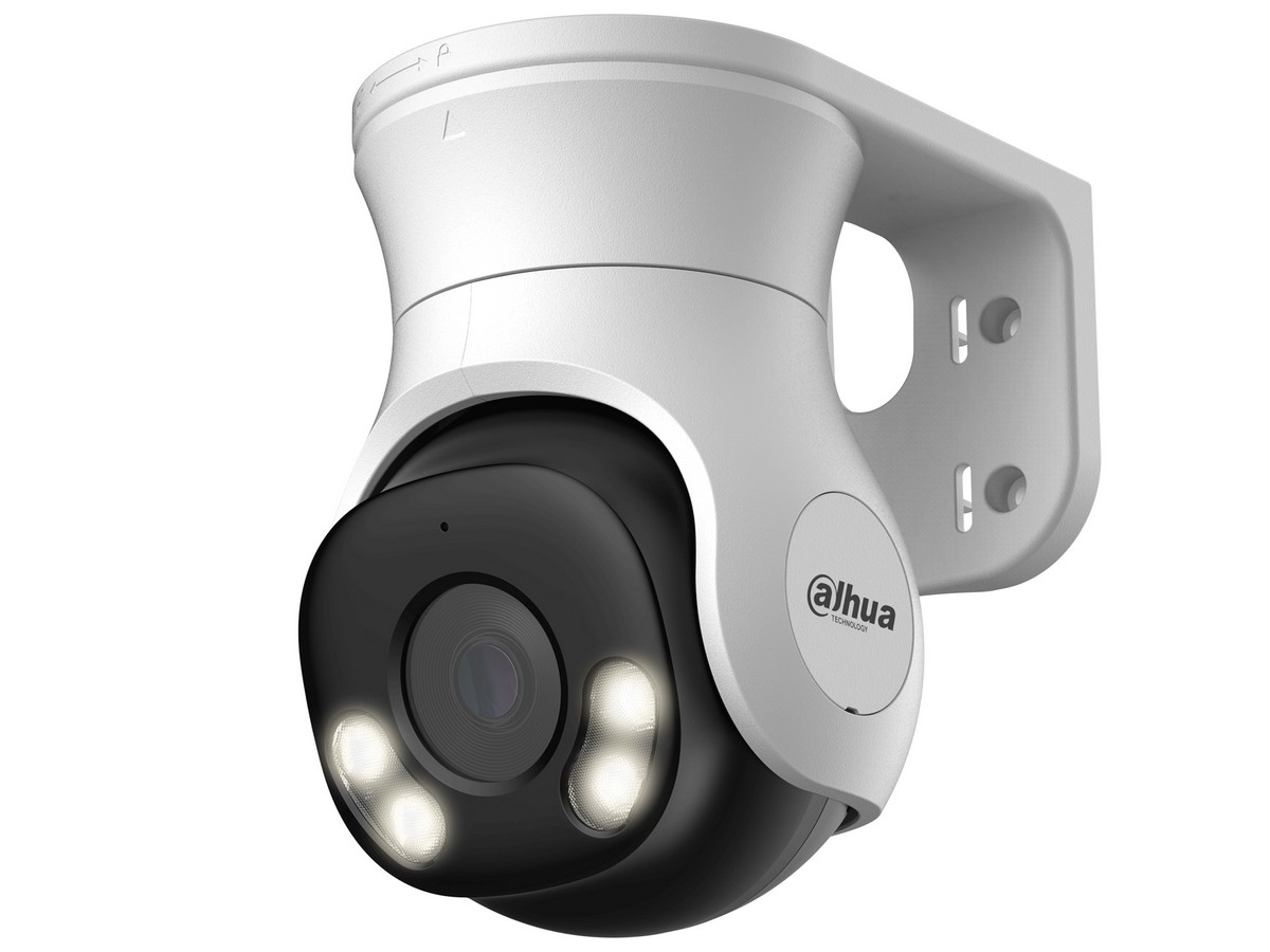 Camera de supraveghere HDCVI Dahua HAC-PT1509A-A-LED-0280B-S2, 5MP, rotire de pe mobil, IR+LED, microfon, IP66
