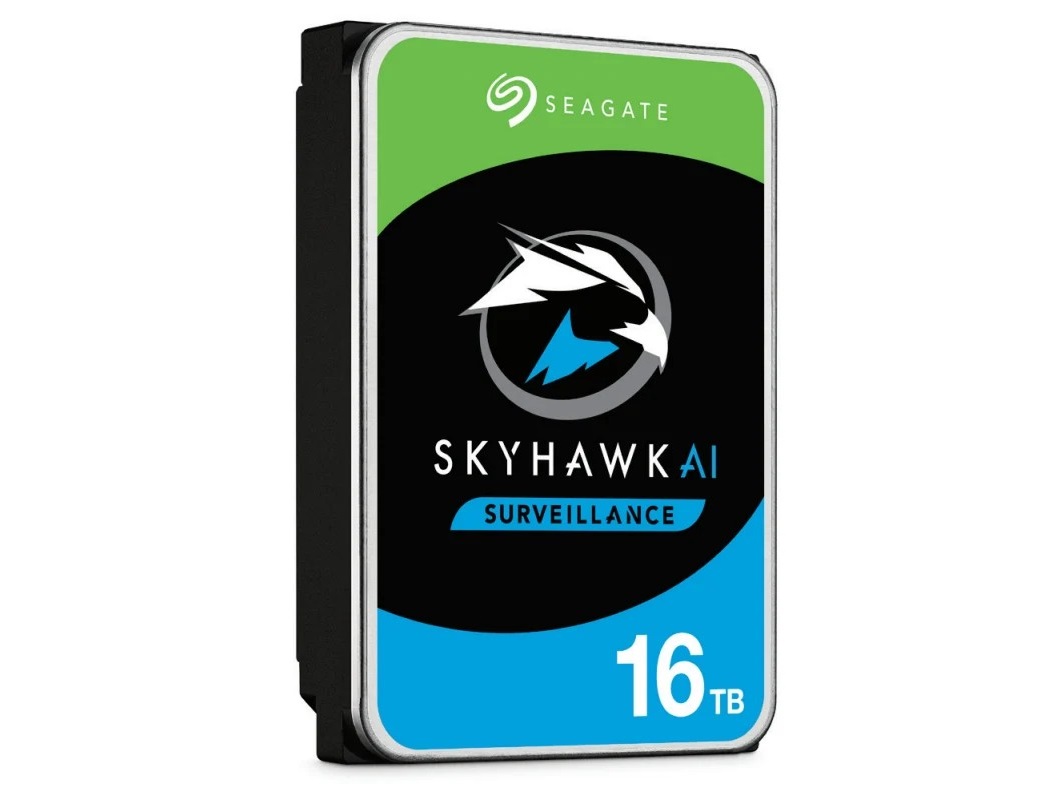 Hard Disk Seagate SkyHawk AI ST16000VE002 16 Terra Bytes, 6 GB/s, 256 MB Cache, HDD 16 TB