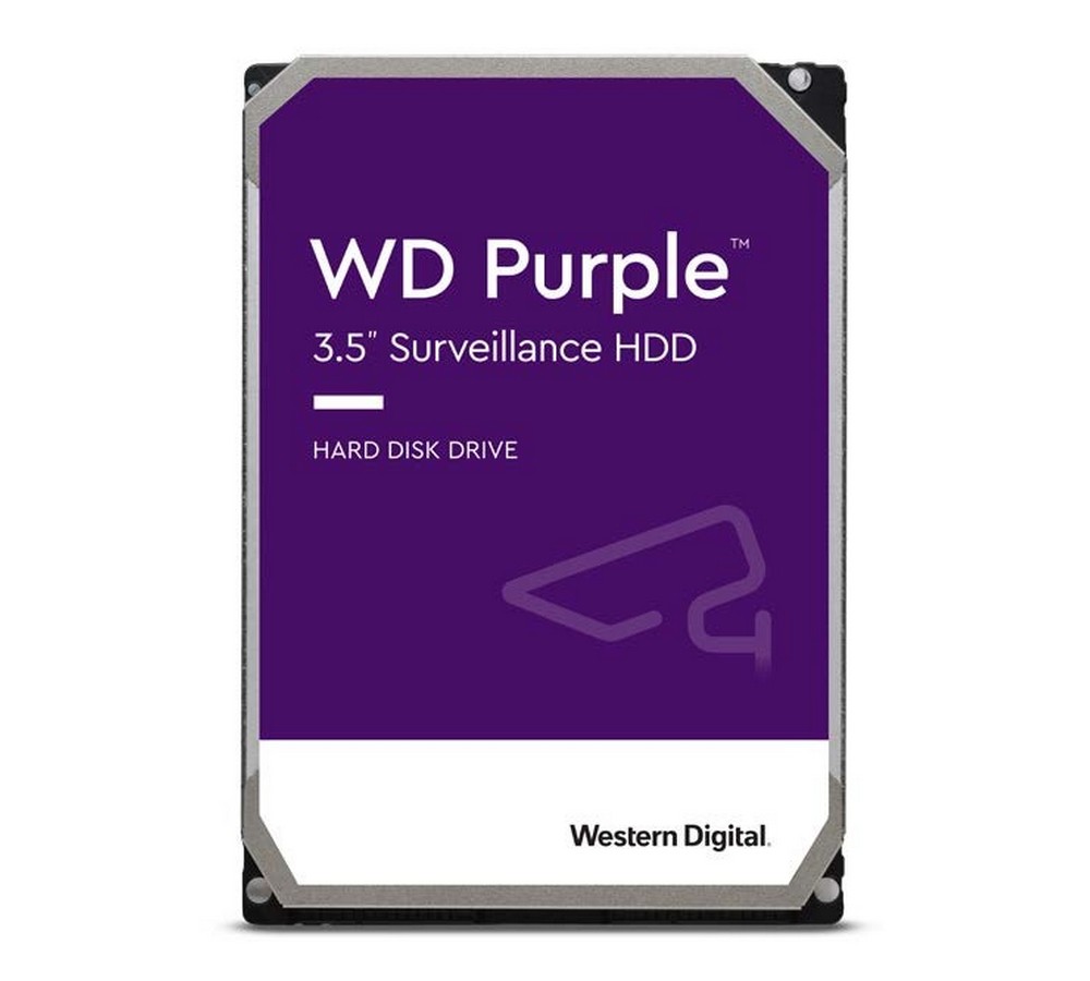 Hard Disk 1 TB Western Digital Purple 3.5 Surveillance, pentru supraveghere video, HDD WD10PURZ-WD