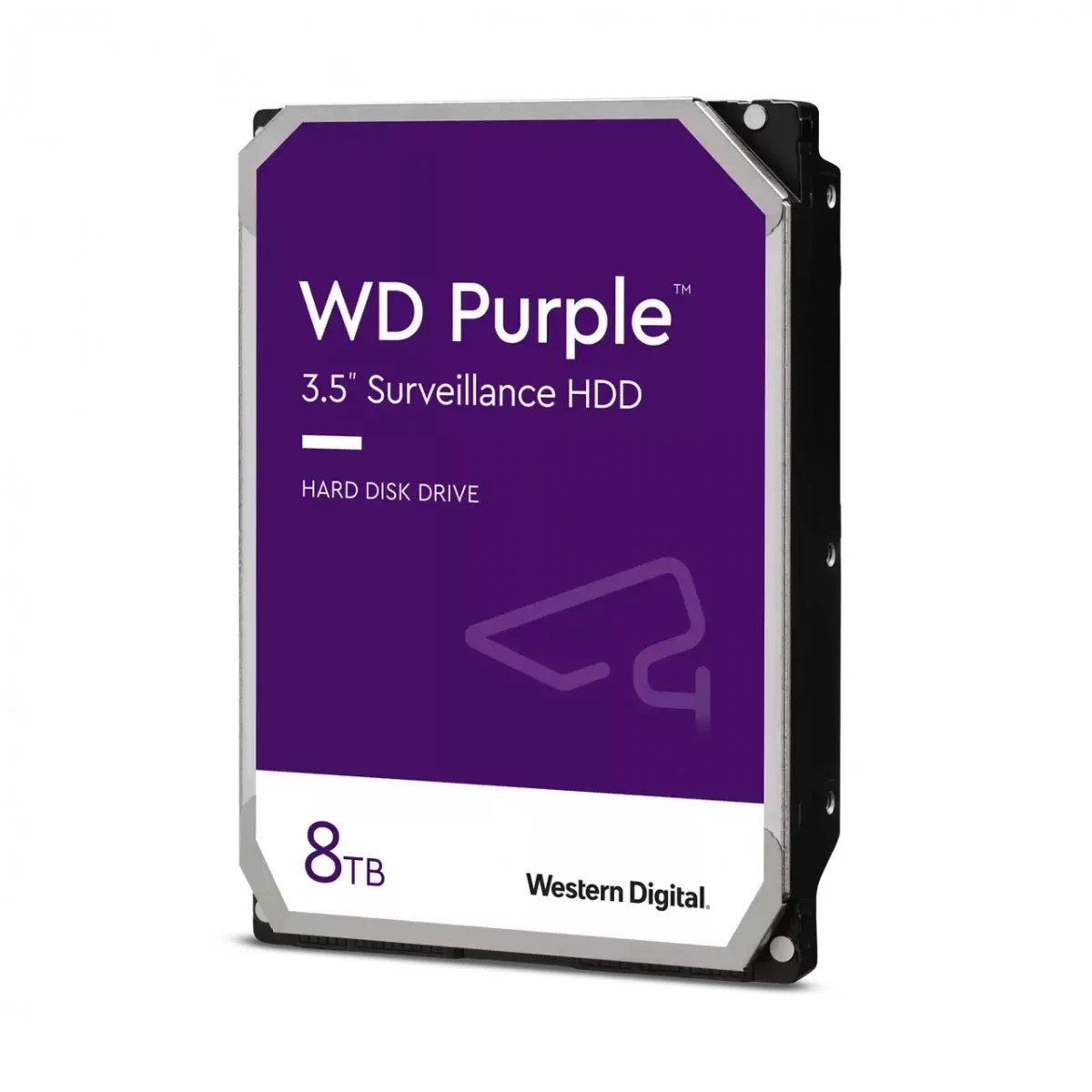 HDD WD Purple, 8TB, 3.5 inch, SATA 6Gb/s, 256MB cache, AllFrame, 24/7 surveillance, WD85PURZ