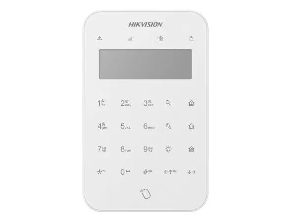 Tastatura Wireless, LCD, AX PRO 868Mhz, Hikvision DS-PK1-LT-WE