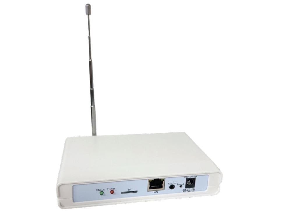 Gateway pentru sistemele de apel wireless, LAN TCP/IP, 433.92MHz, 100m, 12V, 1A, ABS, W811-G133