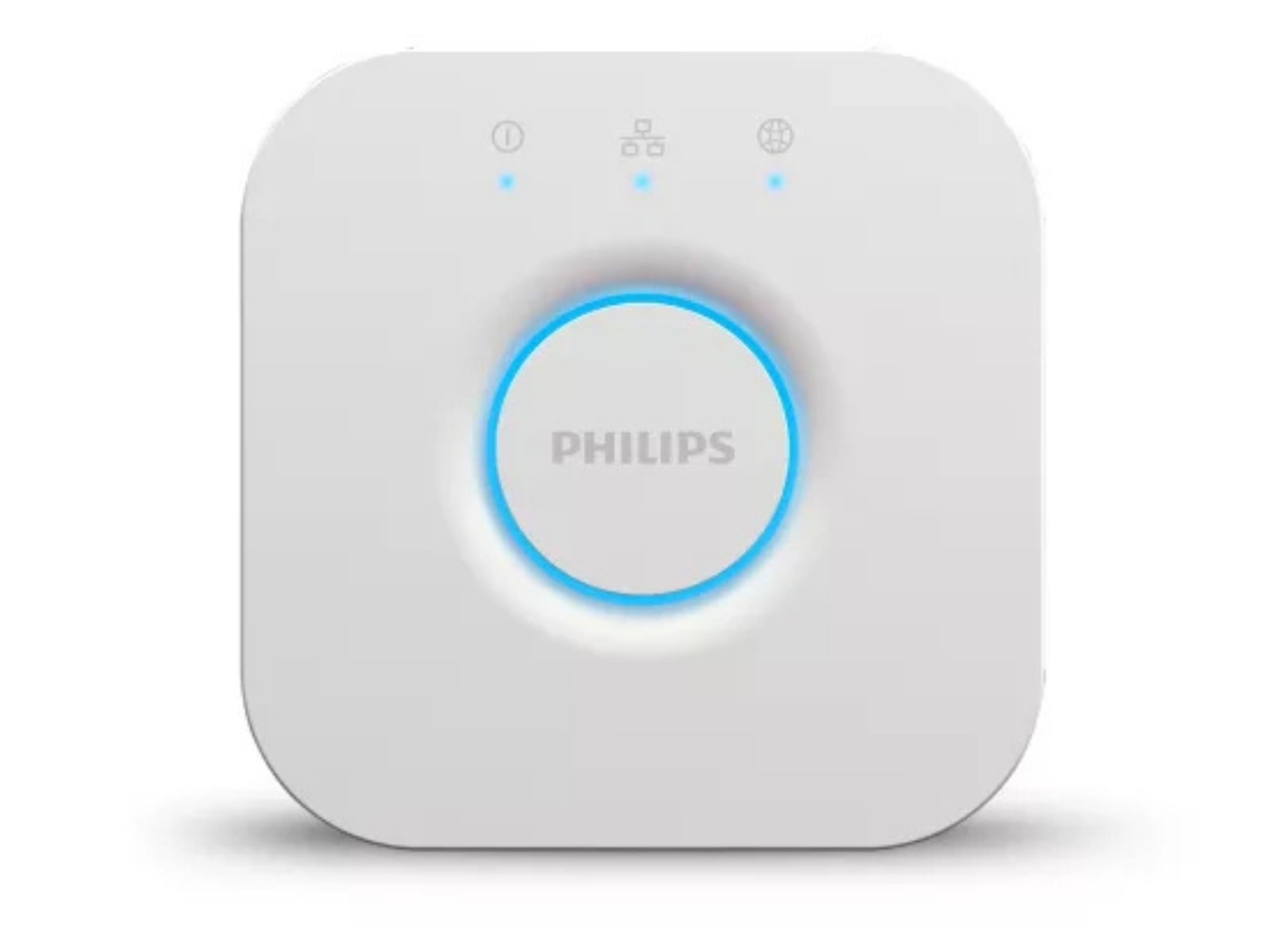 Hub inteligent Philips Hue Bridge 8719514342620, control 50 lumini si 12 accesorii, Ethernet, compatibil Alexa Google Home Apple HomeKit, Zigbee, automatizare casa