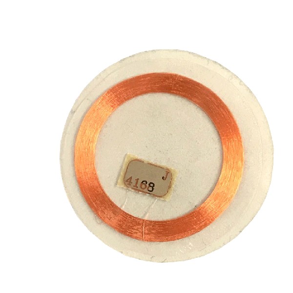 Eticheta autoadeziva cu CIP RFID  EM4100 pe 125KHz, 0.6mm, alb,  IDT-3000EM