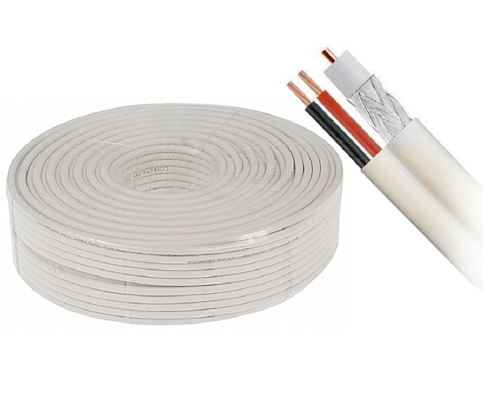Cablu coaxial RG6 Cupru + 2X 0,75 alimentare CCA, 100M Safer, TW100SCCA a2t.ro imagine noua idaho.ro