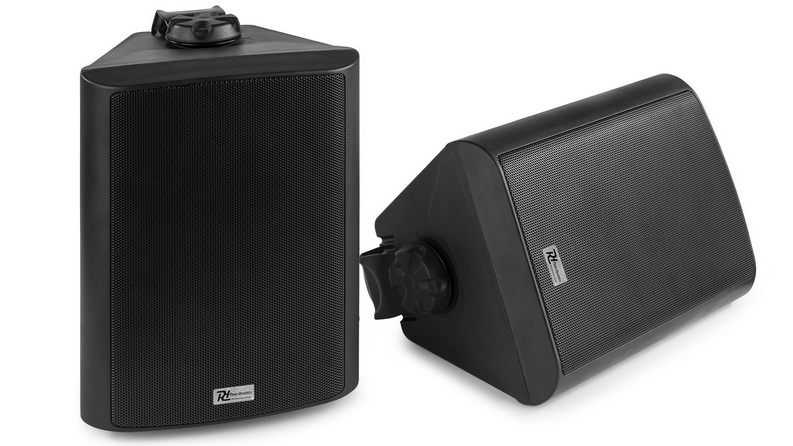 Set 2 boxe 100V/8ohm, 35W RMS, 5.25inch, Power Dynamics BC50V-BL, IPX5, negru