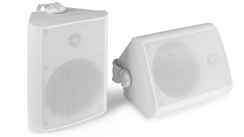 Set 2 boxe, 45W RMS, 8ohm, IPX5, interior/exterior, alb, Power Dynamics BGO65-WH