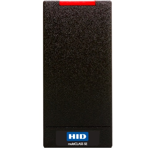 Cititor de carduri RFID, Mifare s.a., pentru Control Acces, Wiegand, RS485, OSDP, LED multicolor, IP55, 5-16V, HID RP10SE