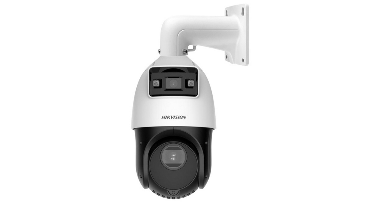 Camera IP TandemVu, AcuSense DarkFighter, 4MP, Varifocala, Zoom optic x15 / Zoom digital x16, IR 100m/LED 30m, PoE+, Hikvision DS-2SE4C415MWG-E14F0