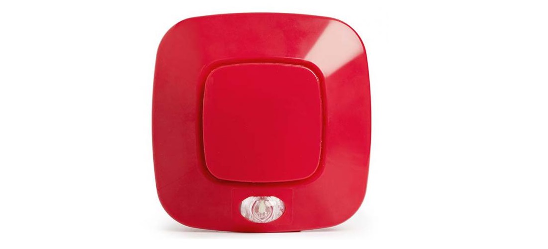 Sirena adresabila cu flash, 98dB, Inim ES2020RE, protocol ENEA, 14 tonuri, montaj aparent, IP65