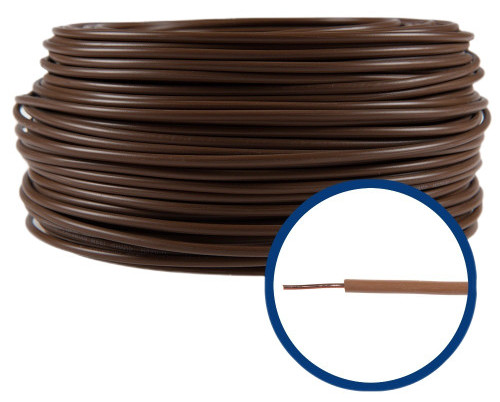 Conductor FY 1,5 mm, solid, 100 m, FY1.5-MARO