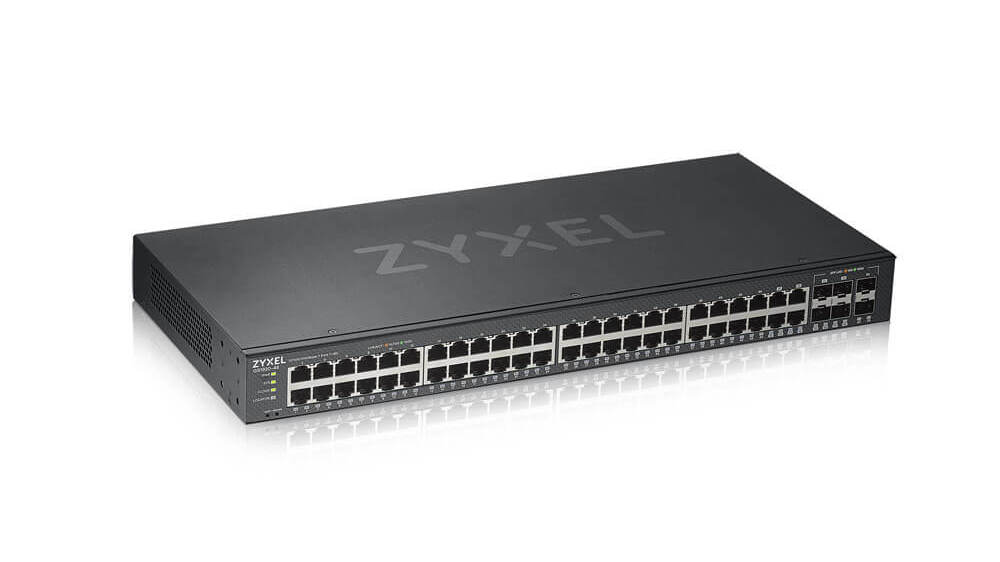 Switch Zyxel GS1920-48V2-EU0101F, 48 porturi, 100/1000Mbps, 36W