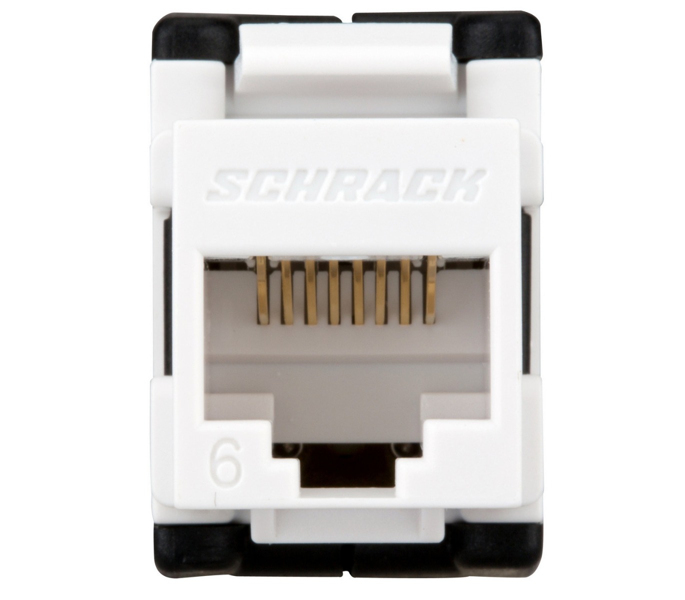 Modul RJ45 neecranat, Cat.6 De-embedded, TOOLLESS LINE, Schrack HSEMRJ6UWS