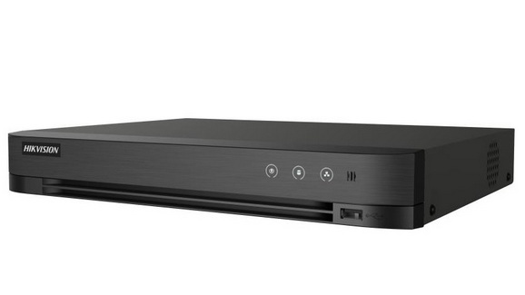 DVR 16 canale,1080p, Hikvision iDS-7216HQHI-M1/S(C)/16A+ALM, 1 HDD 1U AcuSense, H.265pro+