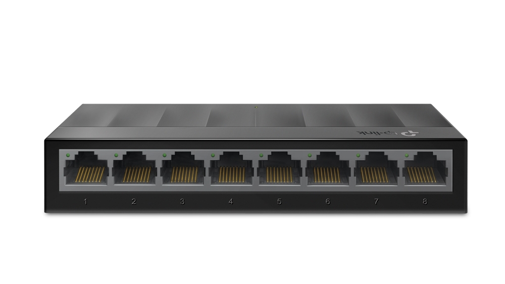 Switch TpLink LS1008G, 8 porturi, capacitate 16GBps, 3.9W, Tehnologia Green