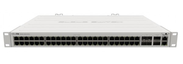 Switch 48 de porturi Gigabit MikroTik CRS354-48G-4S+2Q+RM RouterOS/ SwitchOS, Rackabil