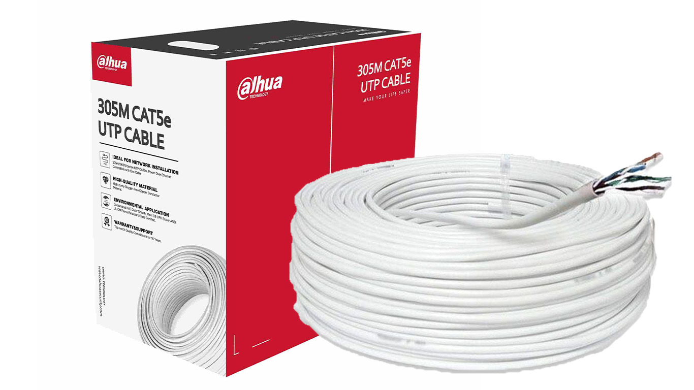 Cablu UTP Cat5e Dahua Rola 305m, PFM920I-5EUN