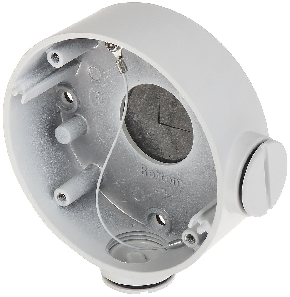Doza pentru conexiuni din aluminiu, 63x63 mm, pentru camere bullet cu diametru de 88.5 mm, Safer SAF-1260ZJ
