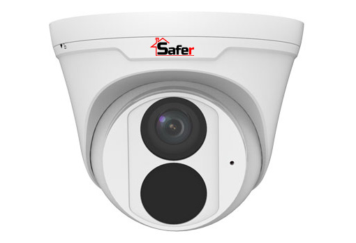 Camera de supraveghere IP, 4MP, 2.8mm, 101.5°, IR 30m, microSD, PoE, microfon, IP67, Safer SAF-IPCDM4MP30-28-A