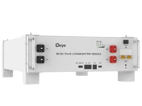 Acumulator Deye SE-G5.1PRO(LV), 100Ah, 51.2V, IP20, montare in rack
