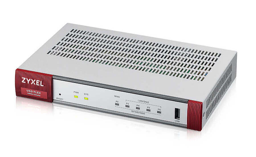 Router cu Firewall Zylex USGFLEX100-EU0111, 5 porturi, management Nebula Cloud