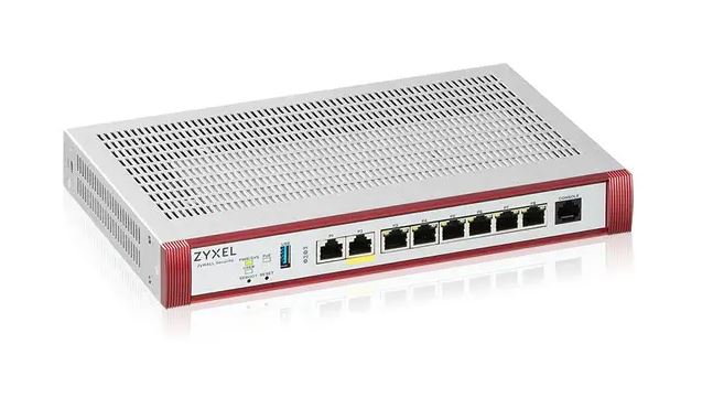Firewall VPN/UTM Zyxel USGFLEX100HP-EU0101F, 3.0Gbps, 8 porturi, management Nebula Cloud