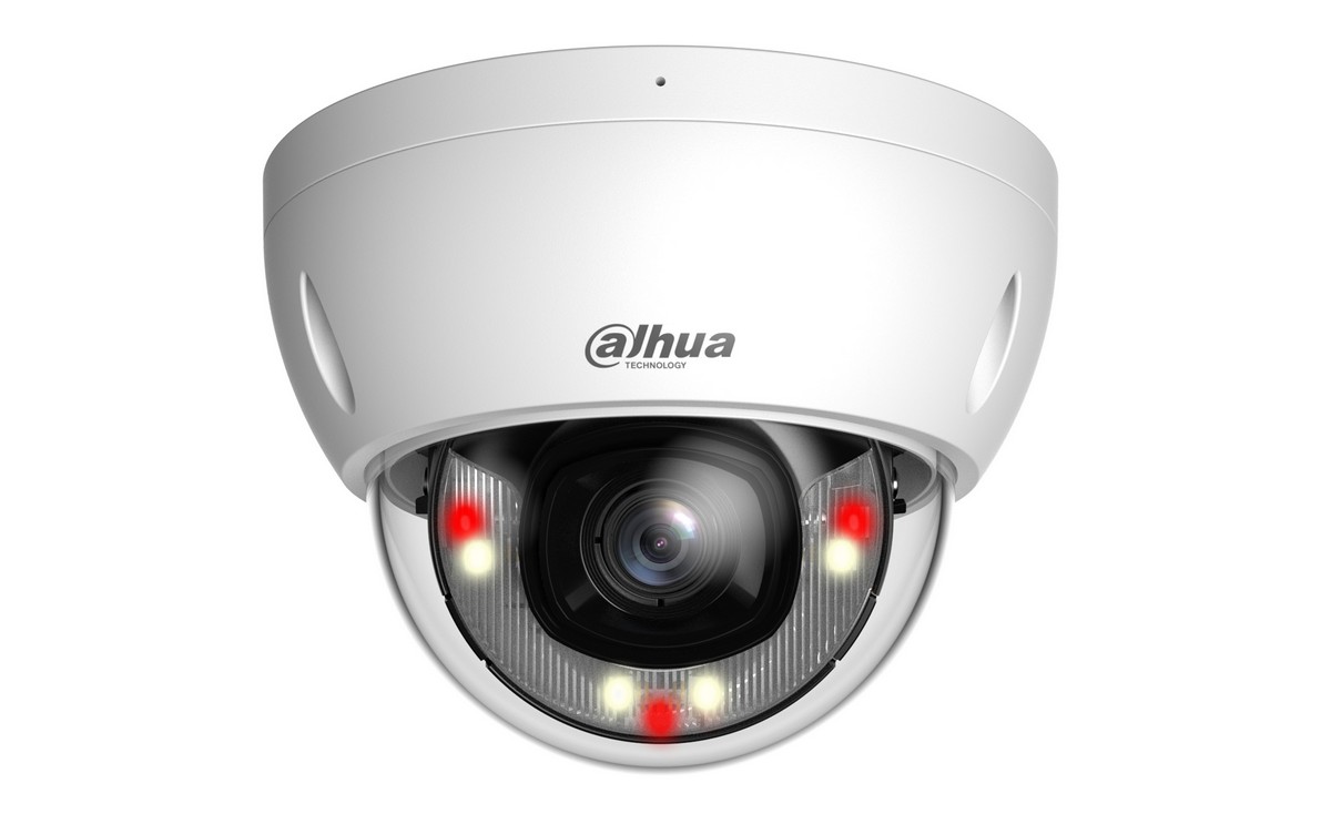 Camera supraveghere IP Dahua IPC-HDBW2249E-S-IL-0280B, WizSense, 2MP, Smart Dual Light, Audio, PoE, IP67