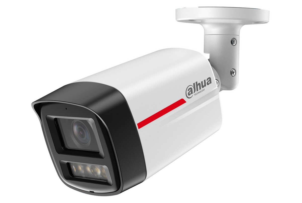 Camera supraveghere IP Dahua WizSense IPC-HFW2449TL-S-LED-0600B-PRO, 4MP, LED alb 50m, WizColor, Audio, PoE