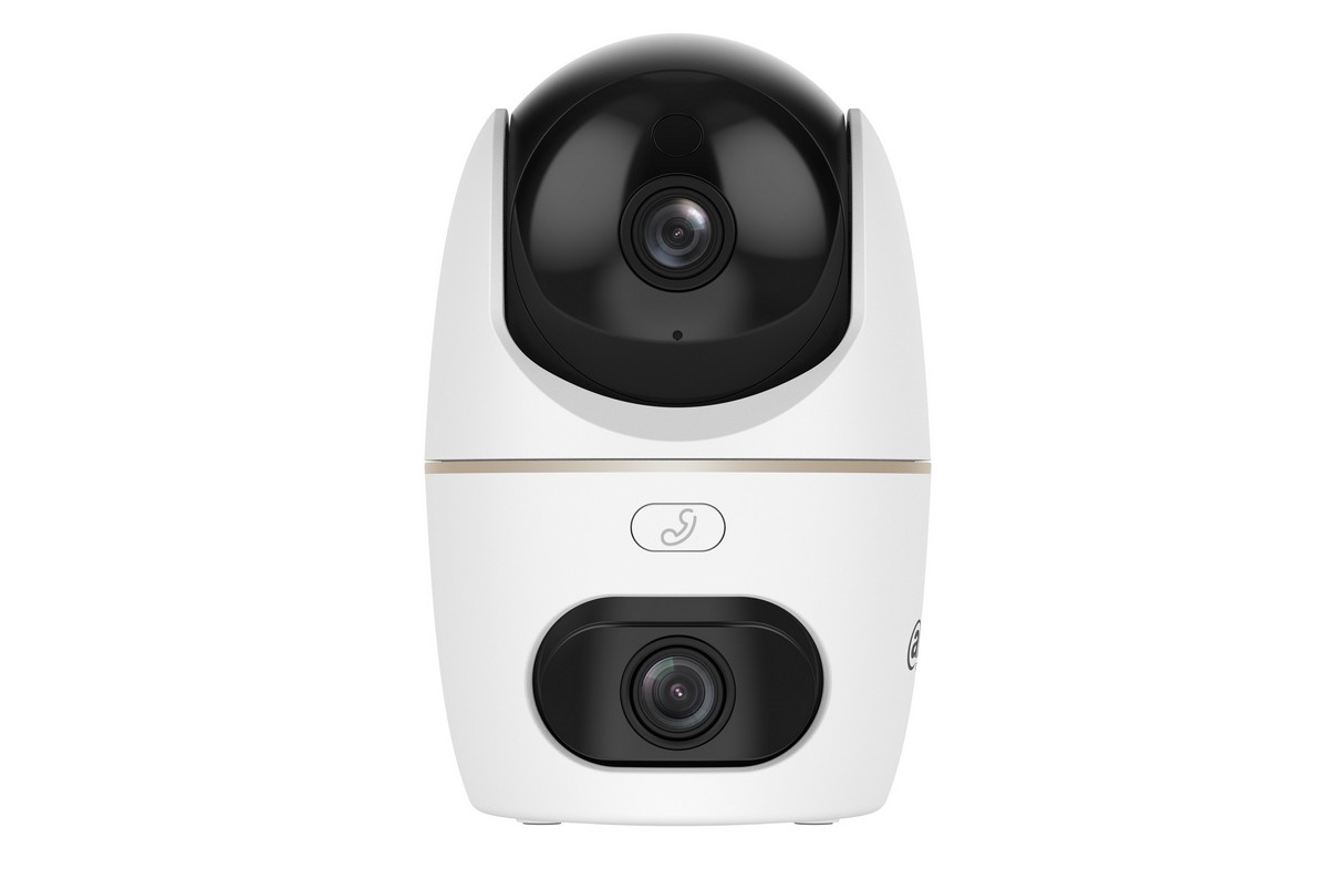 Camera wireless Dahua H5D-5F Hero Dual, 2 lentile 5MP+5MP, IR si LED alb, Alarma, Audio bidirectional, Wi-Fi 6, IPC-H5D-5F