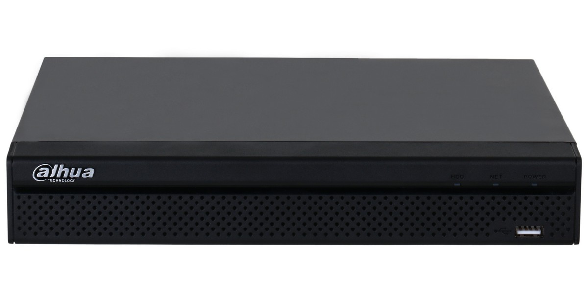 NVR 4 canale Dahua Eco Series NVR2104HS-4KS3, pana la 12MP, latime banda 80Mbps, 1 port SATA, 1U