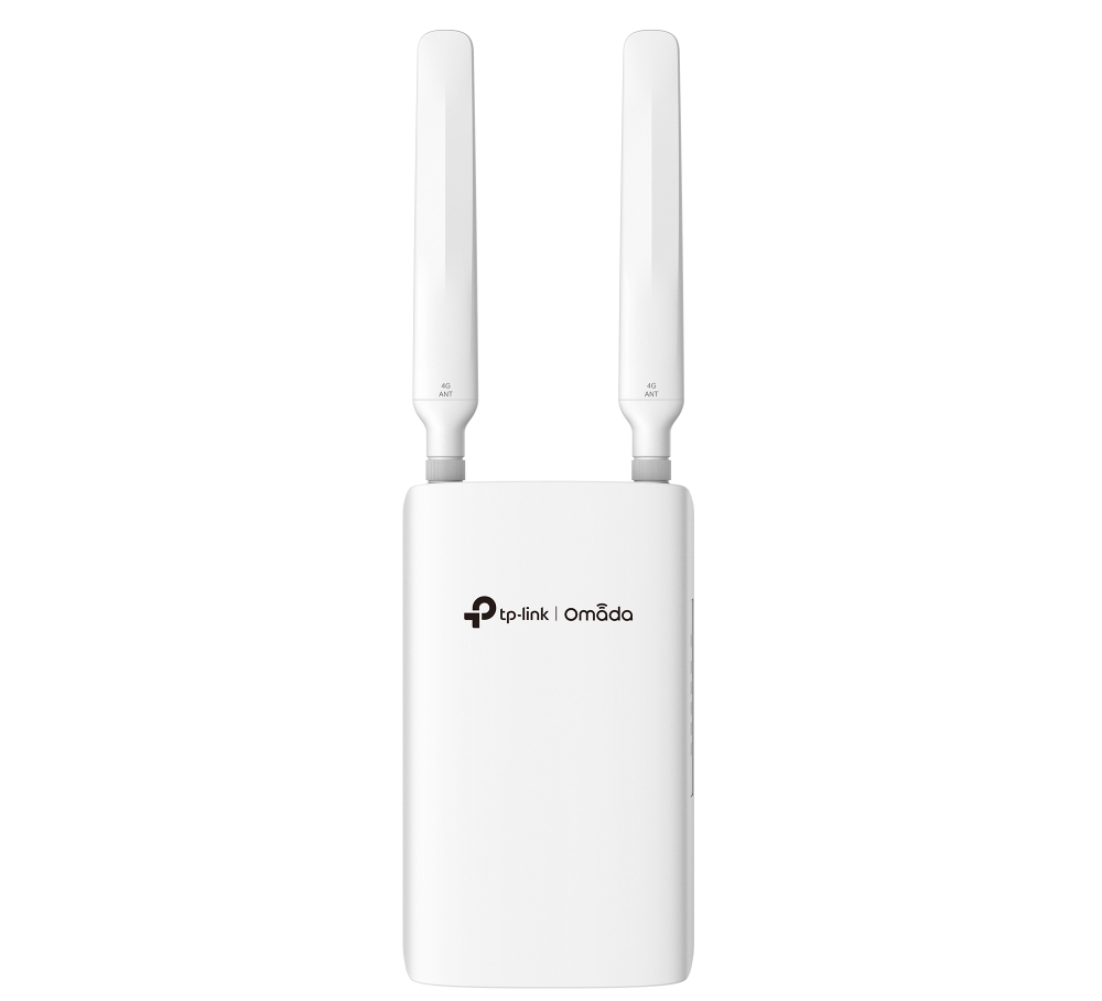Router 4G+ Cat6 AX3000 Wi-Fi 6, Omada Tp-Link ER703WP-4G-Outdoor, 3 porturi WLAN/LAN, 1 slot cartela Nano SIM, IP55