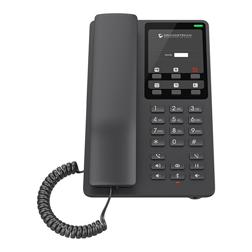 Telefon VoIP Wi-Fi Grandstream GHP621W, 2 linii, 2 conturi SIP, conferinta vocala 3 cai, negru