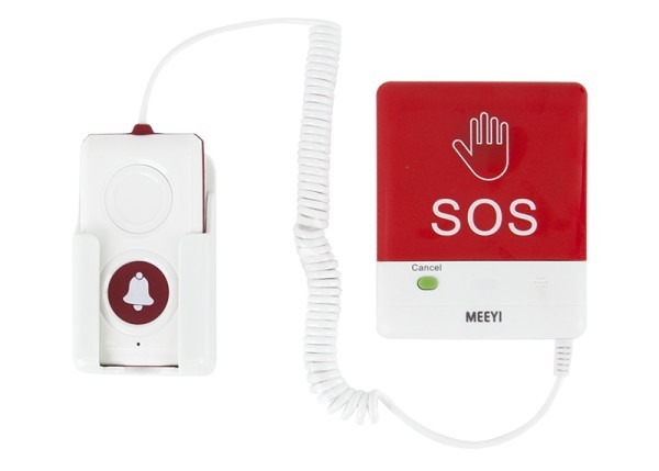 Buton de panica wireless, distanta de transmisie 300m, 12V, functia de apelare si anulare, YLI Y-FS2-WR-H