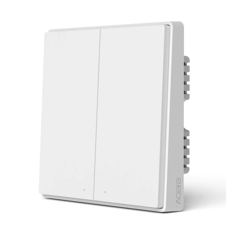 Intrerupator inteligent AQARA Smart Wall Switch EU (dublu, fara nul), WS EUK02