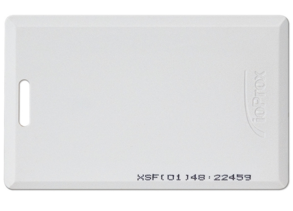 Card de proximitate standard, cu orificiu pentru prindere la chei, XSF si W26, pentru cititoare Kantech, P10SHL