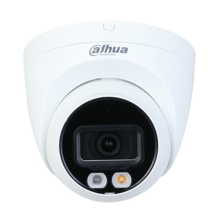 Camera de supraveghere IP, WizSense, 2MP, Smart Dual Illuminator, IR si LED 30m, 2.8mm, microfon, PoE, Dahua IPC-HDW2249T-S-IL-0280B