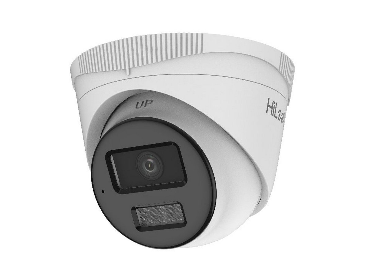 Camera supraveghere IP HiLook Hikvision IPC-T240HA-LUC, 4MP, iluminare duala, 2.8 mm, microfon, IP67, PoE