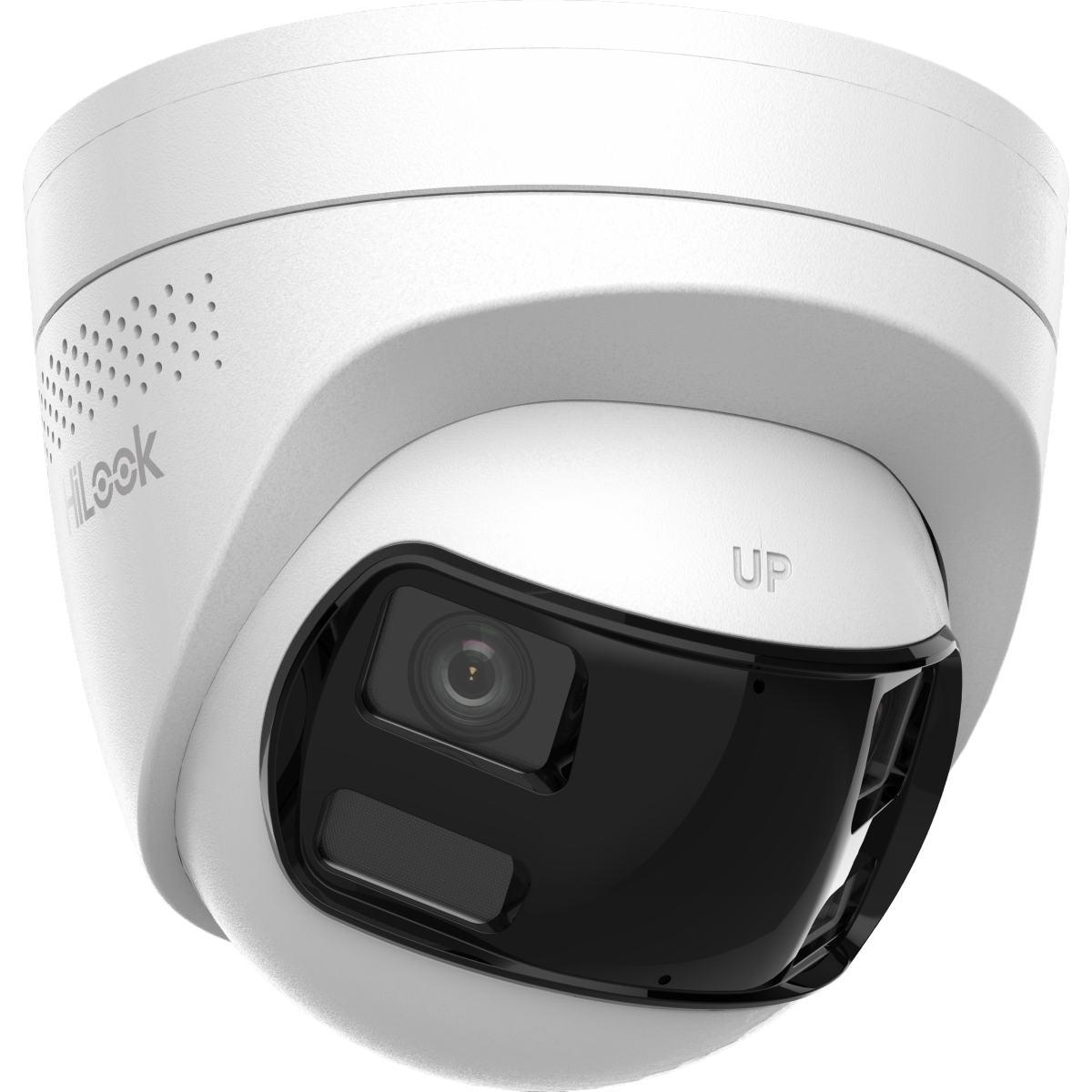 Camera supraveghere IP Hikvision HiLook IPC-T260HAD-LUF/SL, 6MP, 2.8mm, iluminare duala, audio bidirectional, alarma stroboscopica, slot microSD, PoE, IP67