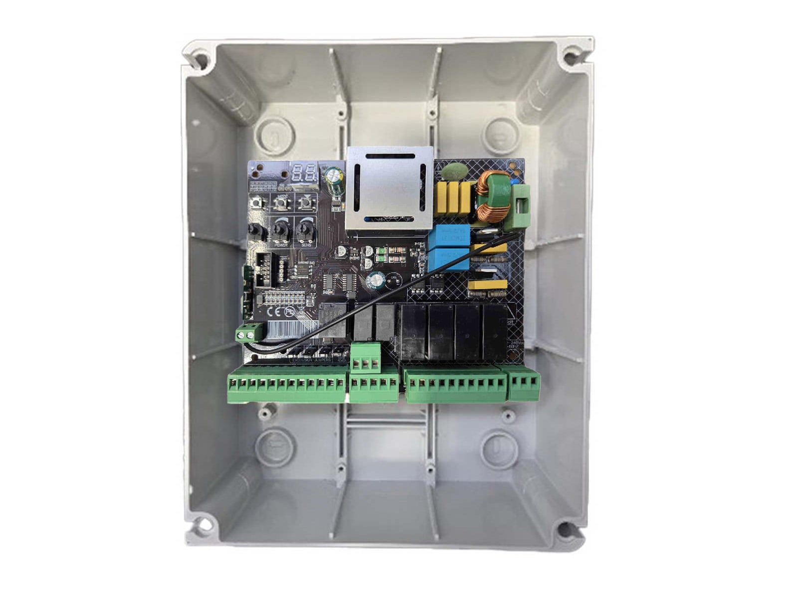 Placa pentru automatizari batante Linomatik K2/CA310 (V2), 230V, 800mW, cutie inclusa