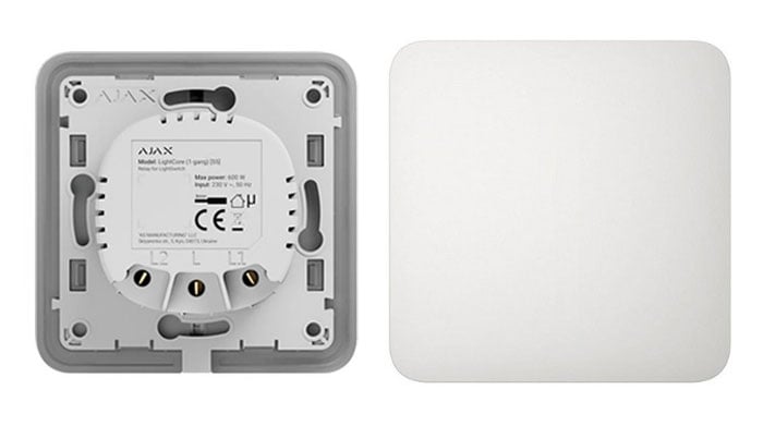 Modul wireless si buton individual, AJAX-BUTTON-LightCore