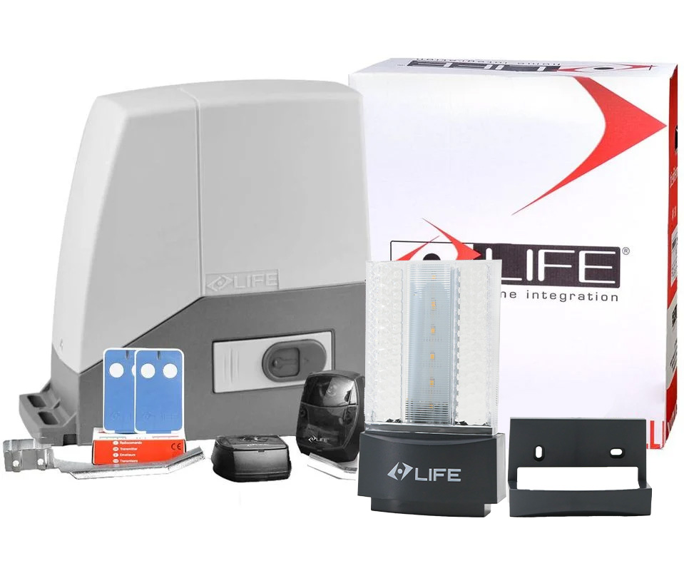 Kit automatizare poarta culisanta 800 Kg LIFE Acer800
