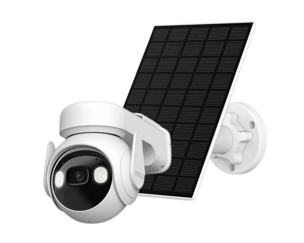 Kit camera de supraveghere 4G cu panou solar Imou Cell PT, Acumulator 15000 mAh, IP66, Alarma, IPC-K9EP-3T0TE/FSP12TYPEC