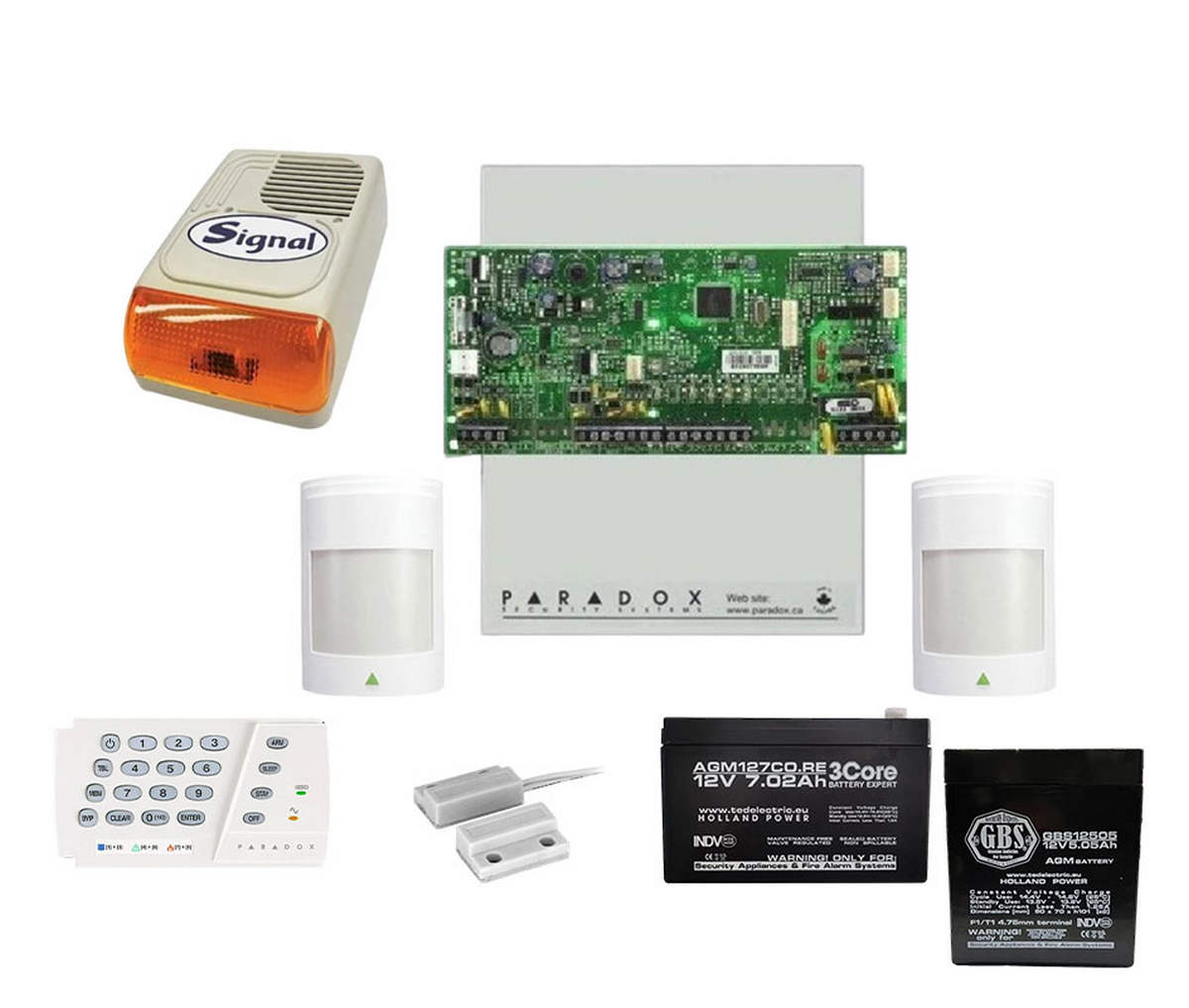 Kit sistem alarma Paradox SP4000+476PRO de exterior KIT SP4000476 EXT