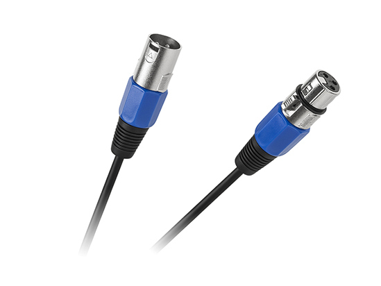 Cablu microfon XLR, mama-tata, 10m, KPO2756-10