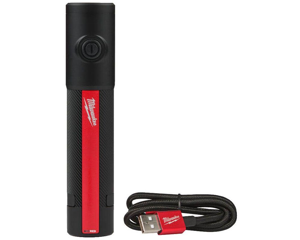 Lanterna LED Milwaukee TRUEVIEW, 500 lumeni, model IR FL500, incarcare prin cablu USB, 4933478586